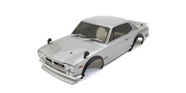 Kyosho - Nissan Skyline 2000GT-R Tuned Version Silver Deco Body Set - Hobby Recreation Products