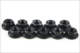 Kyosho - Nut (M4X4.5mm) Flanged (10Pcs) - Hobby Recreation Products