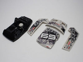 Kyosho - Outer Panel Set, White, for AXXE - Hobby Recreation Products