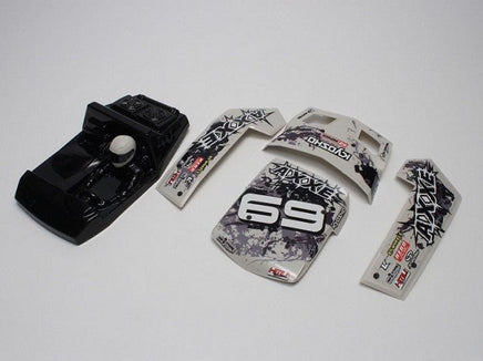 Kyosho - Outer Panel Set, White, for AXXE - Hobby Recreation Products