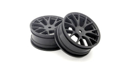 Kyosho - Wheel, for FZ02 Muscle Car, Black, 2pcs - Hobby Recreation Products