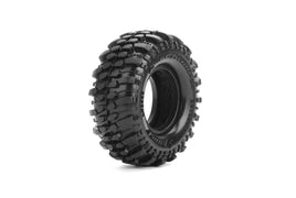 Louise R/C - CR-Champ 1/18, 1/24 1.0" Crawler Tires, Super Soft, Front/Rear (2) - Hobby Recreation Products