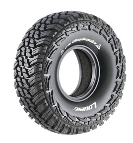 Louise R/C - CR-Griffin 1/10 1.9" Crawler Tires, Super Soft, Front/Rear (2) - Hobby Recreation Products