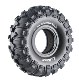 Louise R/C - CR-Rowdy 1/10 2.2" Crawler Tires, Super Soft, Front/Rear (2) - Hobby Recreation Products