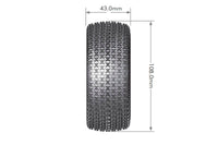 Louise R/C - SC-Maglev 1/10 Short Course Tires, Soft, 12, 14 & 17mm Removable Hex on Black Rim (2) - Hobby Recreation Products