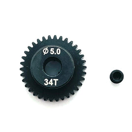 Maclan Racing - Maclan DRK 48P 5mm Bore Pinion Gear, 34 Tooth - Hobby Recreation Products