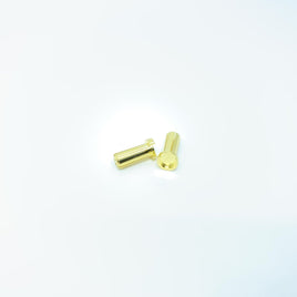 Maclan Racing - Maclan MAX Current 5mm Low Profile Gold Bullet Connectors (2pcs) - Hobby Recreation Products