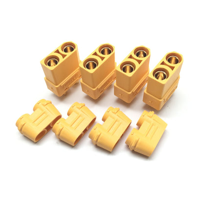 Maclan Racing - XT90 Connectors (4) Female Only - Hobby Recreation Products
