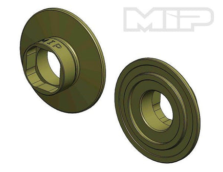 MIP - Moore's Ideal Products - Bi-Metal Super Diff Outdrive Hub, All Team Associated B6 Series - Hobby Recreation Products