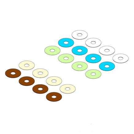MIP - Moore's Ideal Products - Bypass1 Tuning Valves Kit, for 1/8th Scale - Hobby Recreation Products