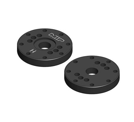MIP - Moore's Ideal Products - MIP Bypass1 Hi-Flow Piston's, 8-Hole x 1.2mm, 1/8th Scale, (2) - Hobby Recreation Products