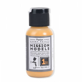 Mission Models - Acrylic Model Paint, 1oz Bottle Earth Yellow Tan FS 30257 MERDEC - Hobby Recreation Products