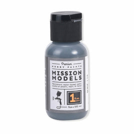Mission Models - Acrylic Model Paint, 1oz Bottle Extra Dark Sea Grey RAF - Hobby Recreation Products