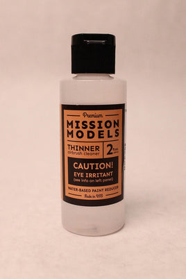 Mission Models - RC Paint 2 oz bottle Thinner / Reducer - Hobby Recreation Products