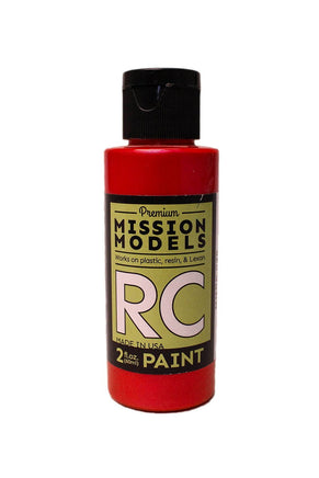 Mission Models - Water-based RC Paint, 2 oz bottle, Iridescent Red - Hobby Recreation Products