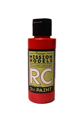 Mission Models - Water-based RC Paint, 2 oz bottle, Pearl Red - Hobby Recreation Products