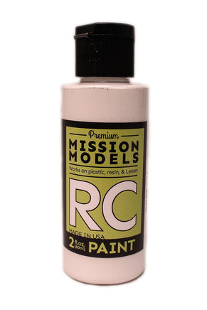 Mission Models - Water-based RC Paint, 2 oz bottle, White - Hobby Recreation Products