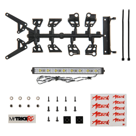 MyTrickRC - 5" High Power Light Bar Kit - 1-5" High Power Light Bar with Mounting Brackets and Hardware - Hobby Recreation Products