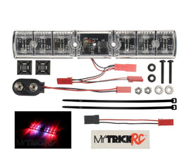 MyTrickRC - Fire Blaze Flasher - Realistic Flashing Light Bar - Red LEDs - Hobby Recreation Products