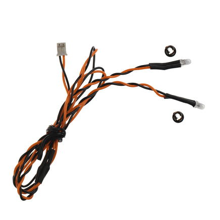 MyTrickRC - Orange Dual LED 3mm - 2-LEDs on Single Lead - Hobby Recreation Products