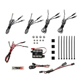 MyTrickRC - Short Course Basic Light Bar Kit- 1-UF-7 Controller, 4-White, 2-Red (5mm) / 4-White (3mm) - Hobby Recreation Products