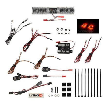 MyTrickRC - Utility Deluxe Light Bar Kit- Utility Basic + Utility Overhaul Flasher - Hobby Recreation Products
