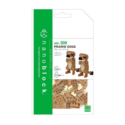 Nanoblock - Prairie Dogs "Animals" Nanoblock Collection Series - Hobby Recreation Products