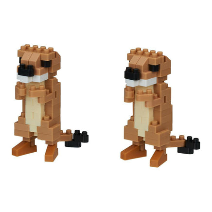 Nanoblock - Prairie Dogs "Animals" Nanoblock Collection Series - Hobby Recreation Products