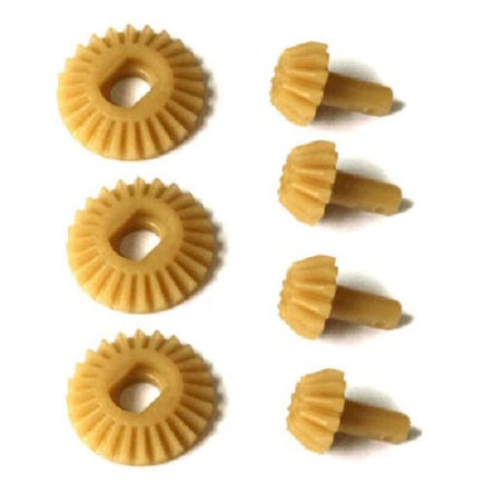 Panda Hobby - 24T Bevel Gear +12T Pinion Gear Set fits Tetra 1/18 4X4, 6X6 - Hobby Recreation Products