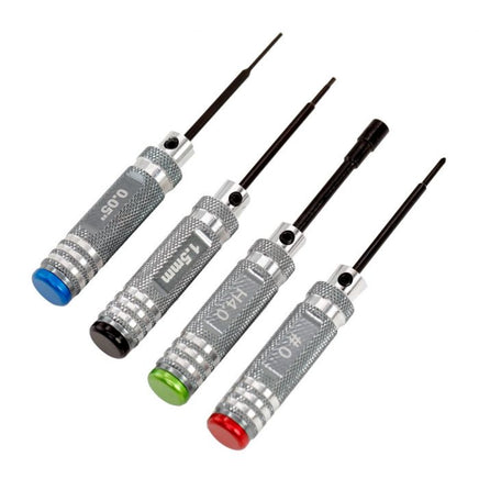 Power Hobby - 0.05" 1.5mm Hex 4.0mm Nut #0 Driver Tool Set, for 1/24 / Axial SCX24 - Hobby Recreation Products
