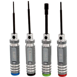 Power Hobby - 0.05" 1.5mm Hex 4.0mm Nut #0 Driver Tool Set, for 1/24 / Axial SCX24 - Hobby Recreation Products