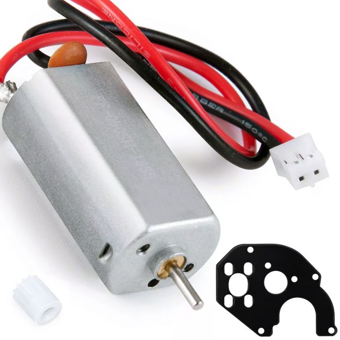 hobby gear motor 050 High Torque Motor w/11T Gear Mount, for Axial SCX24| Hobby Recreation  Products