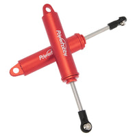 Power Hobby - 100mm Promatics Two Stage Internal Spring Shocks, Red, 2 Shocks - Hobby Recreation Products