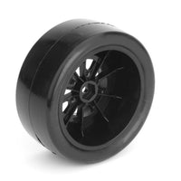 Power Hobby - 1/10 Mounted Wildcat Belted Rear 2.2"/3.0" Drag Racing Tires Soft - Hobby Recreation Products