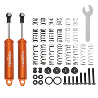 Power Hobby - 110mm Promatics Two Stage Internal Stage Shocks, Orange, 2 Shocks - Hobby Recreation Products