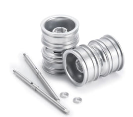 Power Hobby - 1/24 Axial SCX24 Aluminum Dually Wheels w/Driver Shaft - Hobby Recreation Products