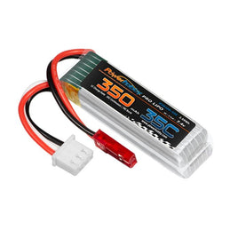 Power Hobby - 2S 7.4V 350MAh 35C Lipo Battery Carisma MSA-1E / GT24 Rock Crawler - Hobby Recreation Products