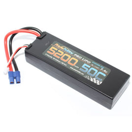 Power Hobby - 2S 7.4V 5200mAh 50C LiPo Battery Pack with EC3 Plug, Hard Case - Hobby Recreation Products