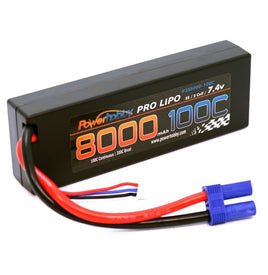 Power Hobby - 2S 7.4V 8000MAH 100c (200c burst) Lipo Battery w/ EC5 Plug - Hobby Recreation Products