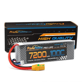 Power Hobby - 3S 11.1V 7200mAh 100C-200C LiPo Battery w/ XT90 Plug - Hobby Recreation Products