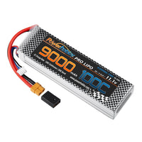 Power Hobby - 3S 11.1V 9000mAh 100C Graphene Lipo Battery w/ XT60 + Traxxas Adapter - Hobby Recreation Products