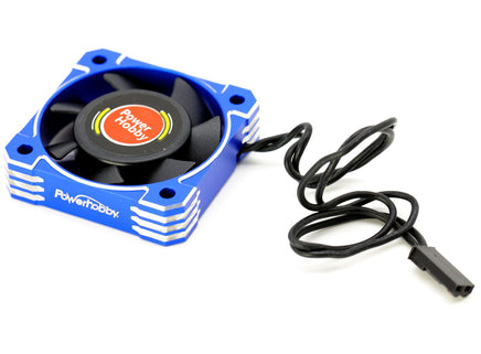Power Hobby - 40x40x10mm Tornado High Speed Aluminum RC Cooling Fan 40mm-Blue - Hobby Recreation Products