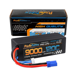 Power Hobby - 4S 15.2V 9000mah 120C Graphene Lipo Battery w/ EC5 Plug - Hobby Recreation Products