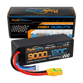 Power Hobby - 4S 15.2V 9000mAh 120C Graphene LiPo Battery with XT90 Plug and Hard Case - Hobby Recreation Products