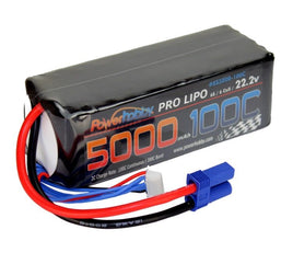 Power Hobby - 5000mAh 22.2V 6S 100C LiPo Battery w/ EC5 Connector - Hobby Recreation Products