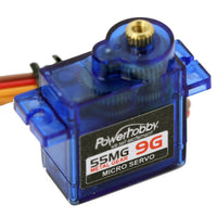 Power Hobby - 55MG Economy Sub Micro Servo .11sec/27oz @ 6.0V - Hobby Recreation Products
