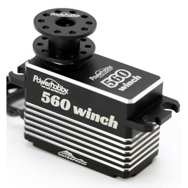 Power Hobby - 560 HV Waterproof Low Profile Smart Winch Brushless 33KG Servo - Hobby Recreation Products