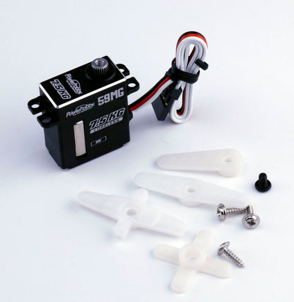 Power Hobby - 59MG High Speed Micro Titanium Gear Servo: Axial SCX24 - Hobby Recreation Products