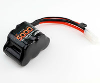 Power Hobby - 6V 5000mAh 5-Cell Hump Receiver NiMH RX Battery 1/5 Scale - Hobby Recreation Products