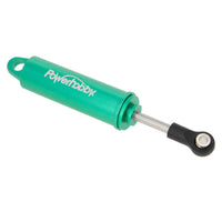 Power Hobby - 80mm Promatics Two Stage Internal Spring Shocks, Green, 2 Shocks - Hobby Recreation Products